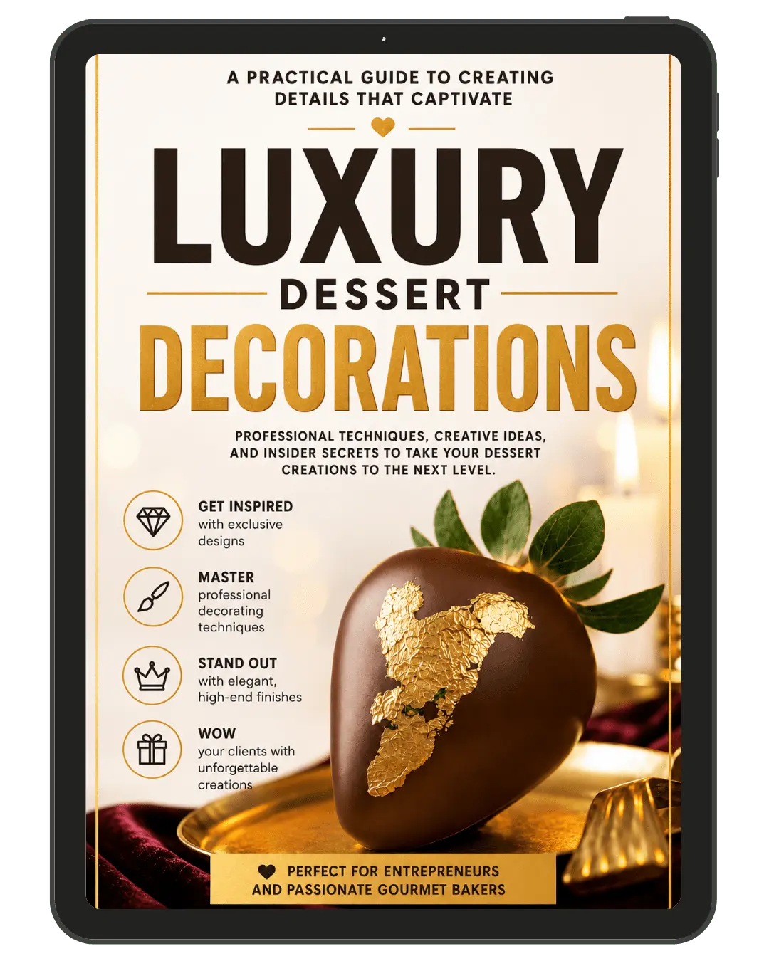 Luxury Dessert Decorations